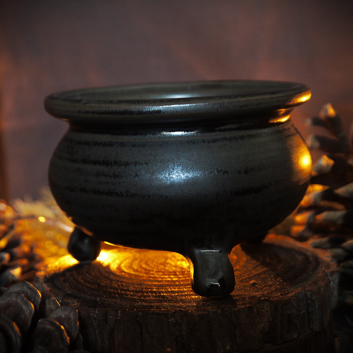 Three-legged Cauldron Trinket Pot